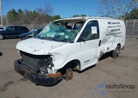 2005 GMC Savana Standard из США, поврежденный, VIN 1GTGG25VX51262507